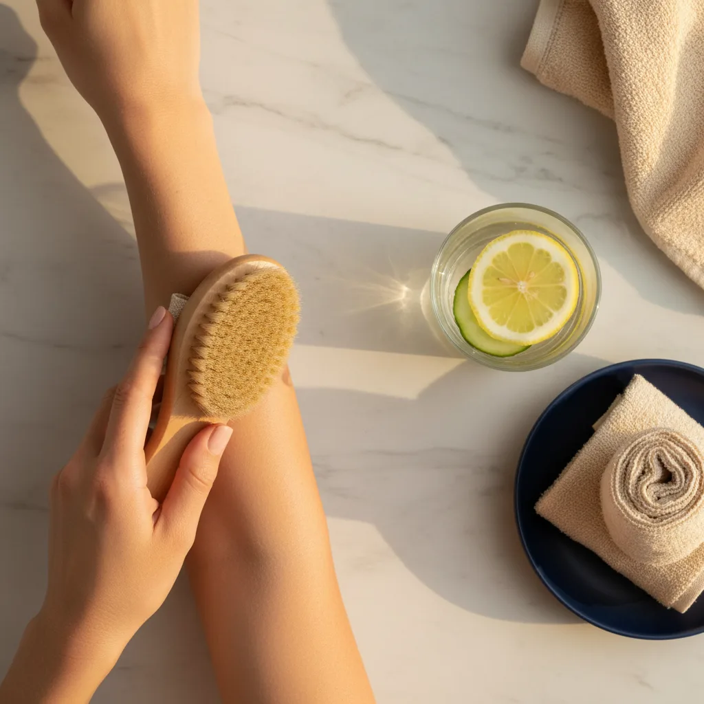 Dry brushing